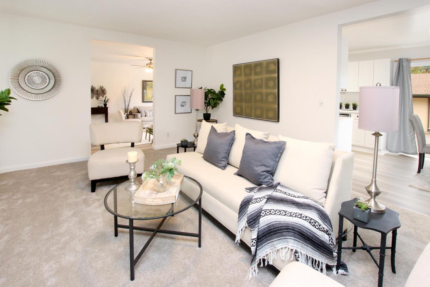 3005 Granite Creek Road Scotts Valley, CA 95066 - Photo 6 of 26 a living room with furniture and wooden floor