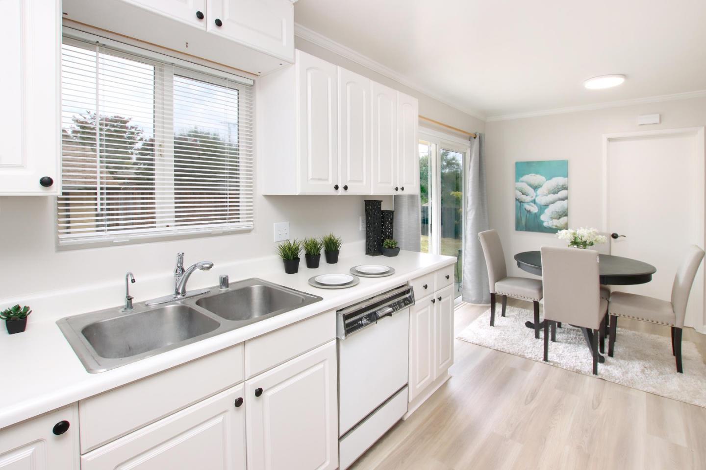 3005 Granite Creek Road Scotts Valley, CA 95066 - Photo 10 of 26 a kitchen with a sink cabinets and window