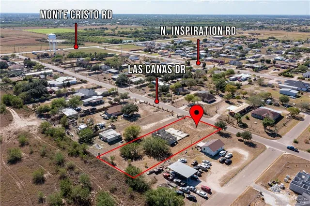 an aerial view of city