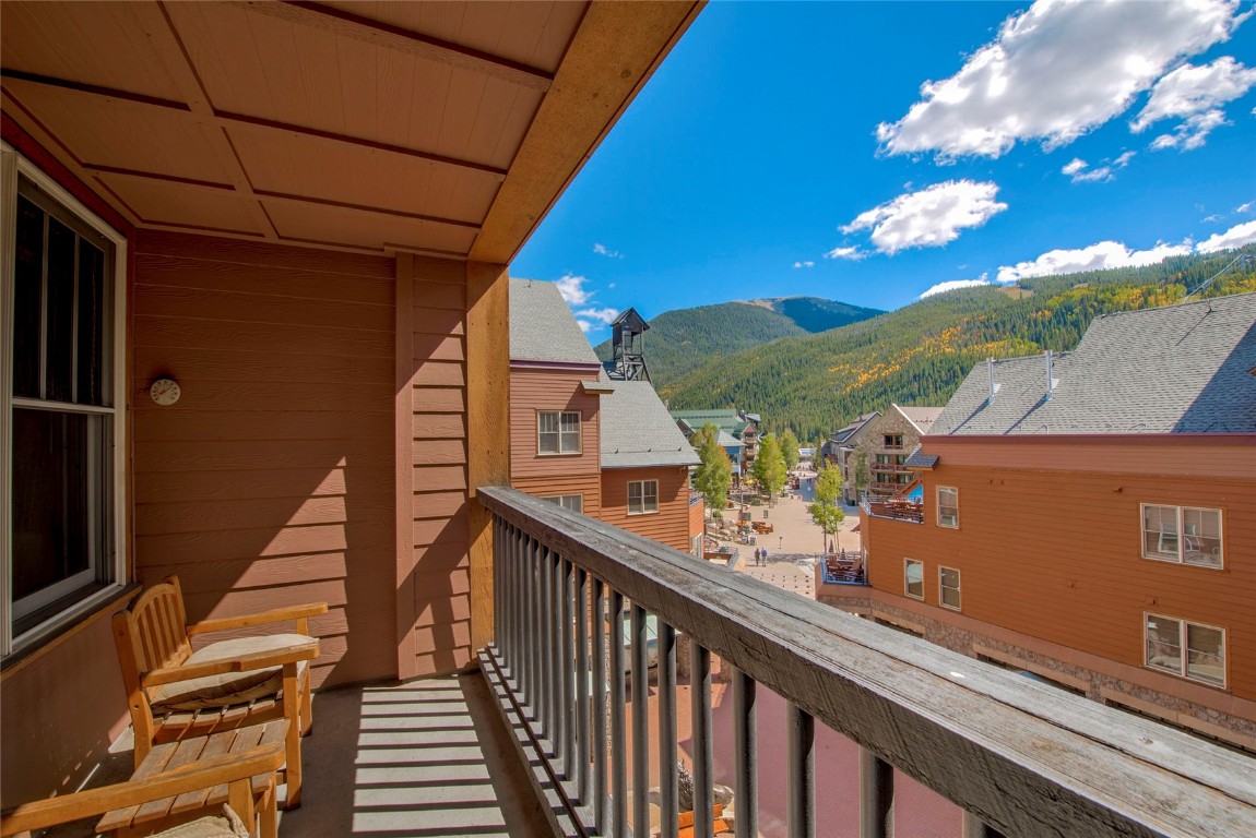 100 Dercum Square, Unit 8380 Keystone, CO 80435 - Photo 2 of 35 a view of a balcony with an outdoor space