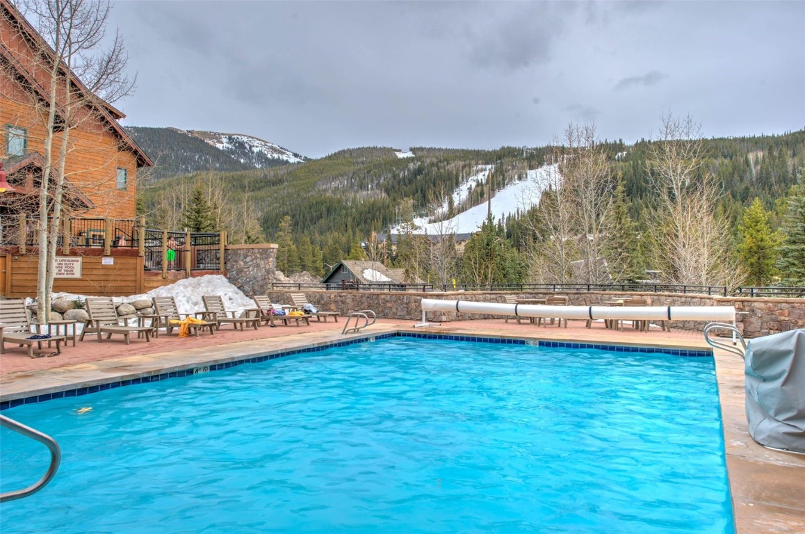 100 Dercum Square, Unit 8380 Keystone, CO 80435 - Photo 35 of 35 a view of a swimming pool and an outdoor seating