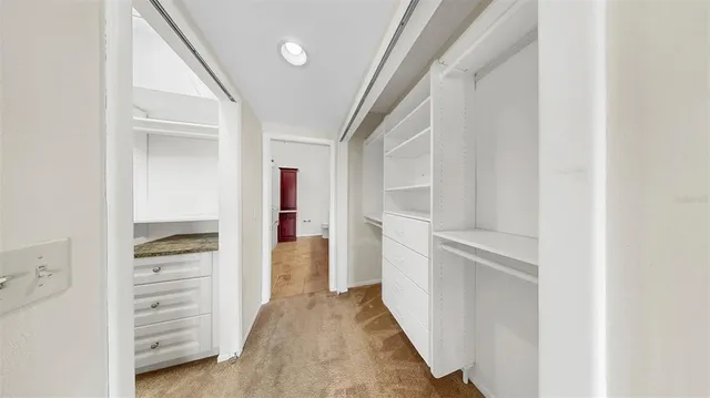 an aerial view of a city with houses