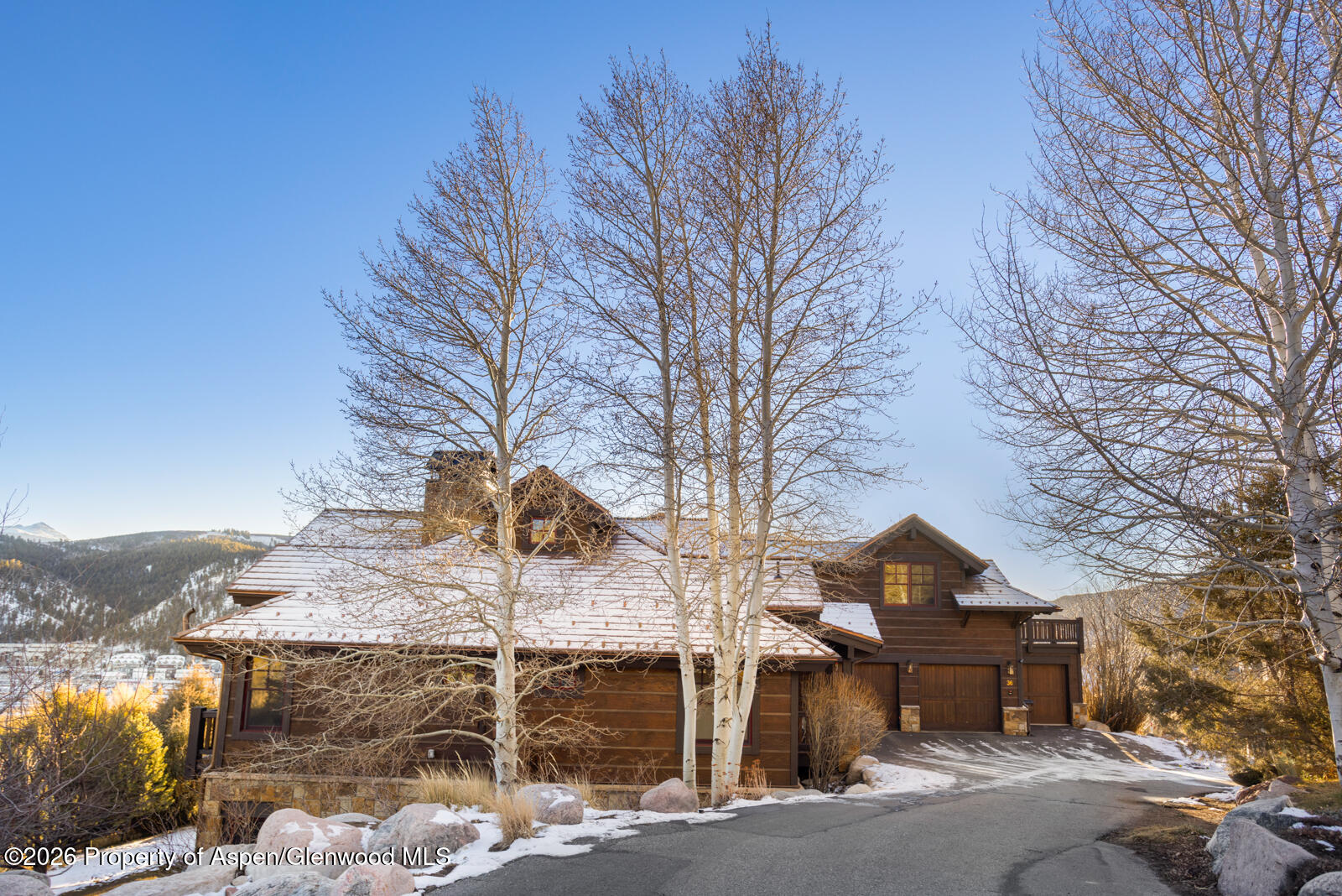 36 Pinnacle Point Edwards, CO 81632 - Photo 41 of 43 a view of a house with a snow on the road