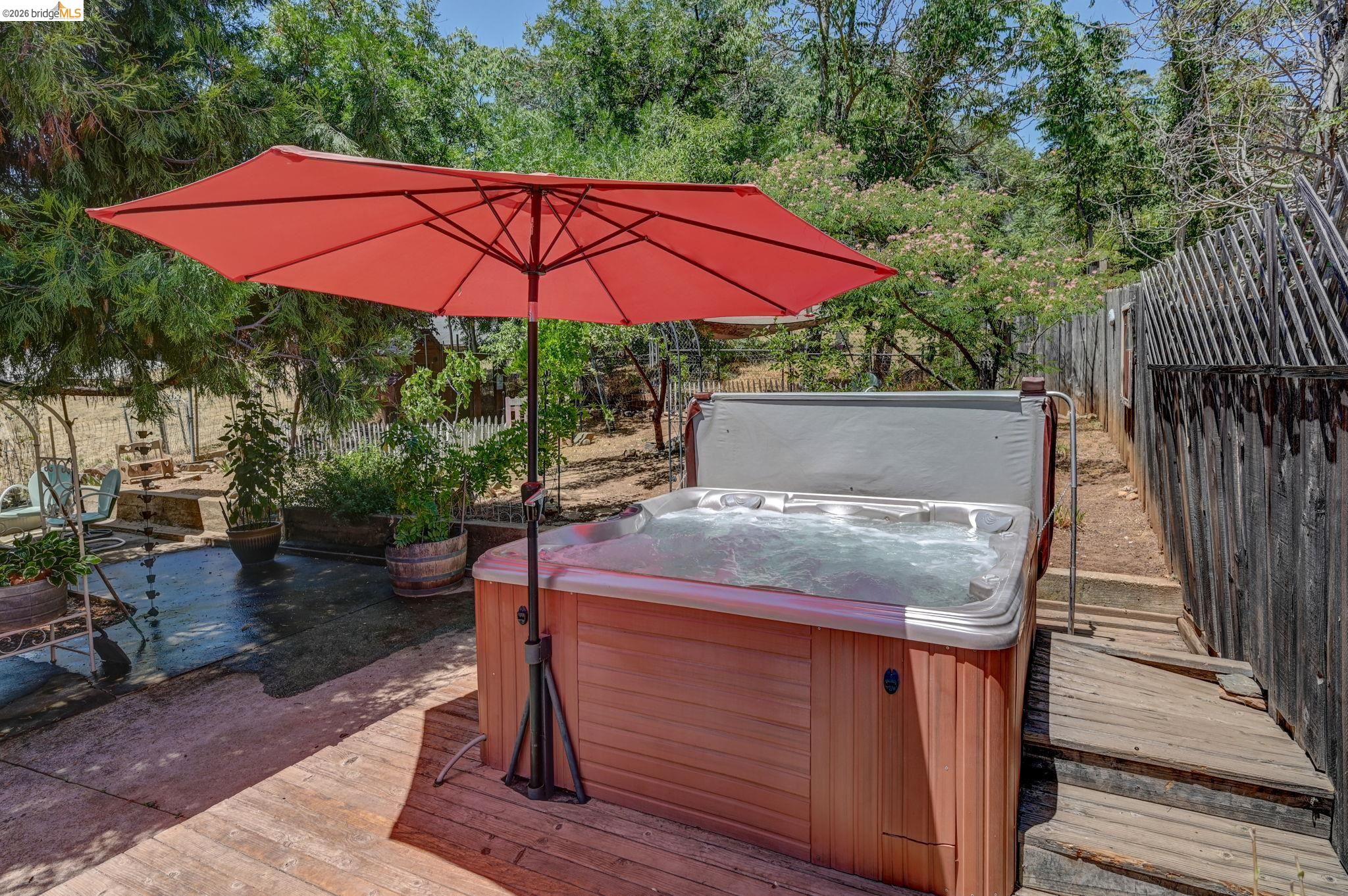 213 Main Street San Andreas, CA 95249 - Photo 52 of 55 Deck with a hot tub