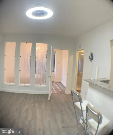 a view of a room with window