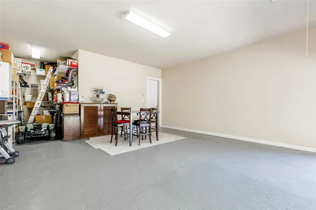 a backyard of a house