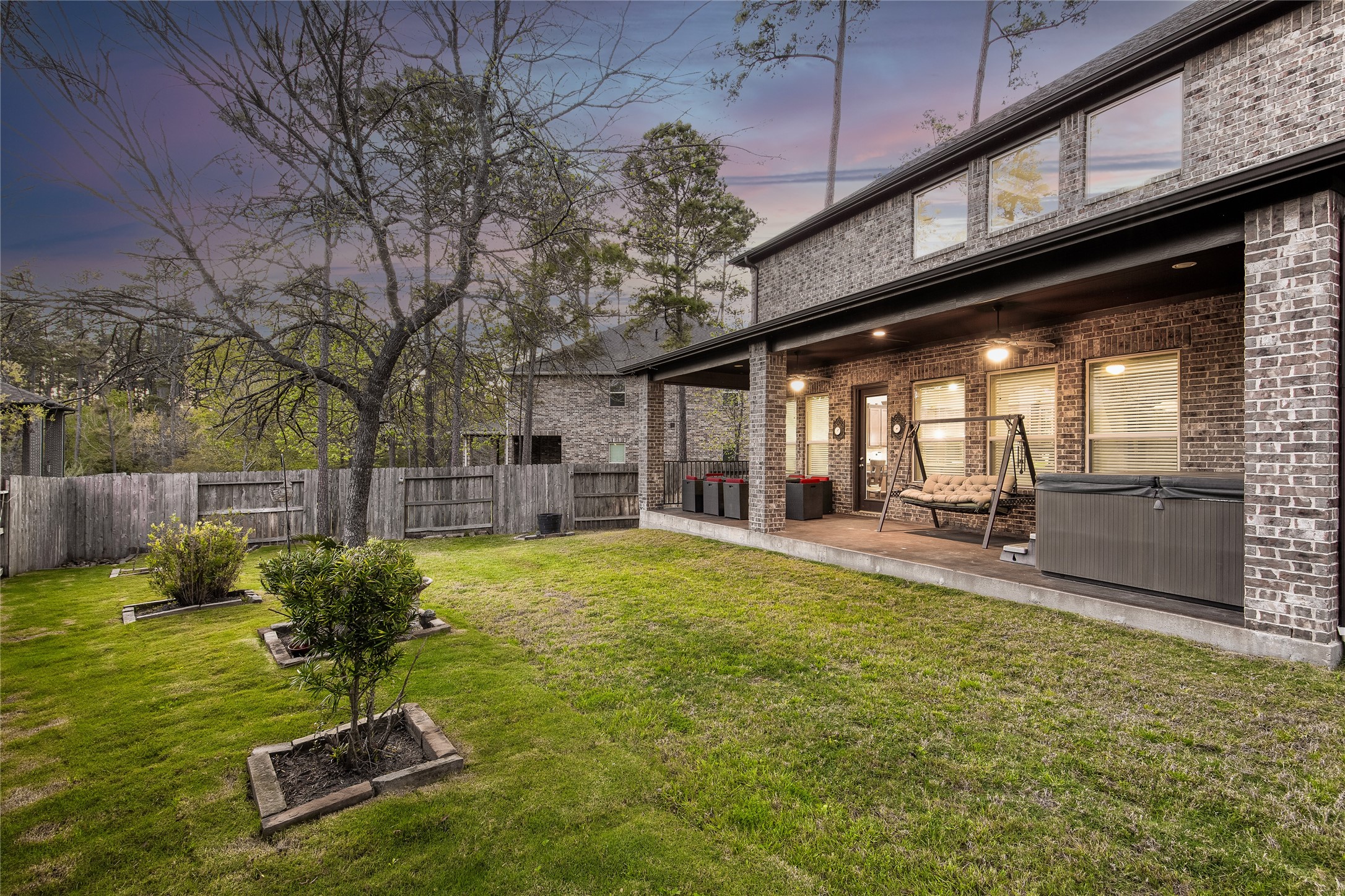 2607 Tree Swallow Bluff Path Spring, TX 77389 - Photo 43 of 50 a swimming pool with outdoor seating and yard