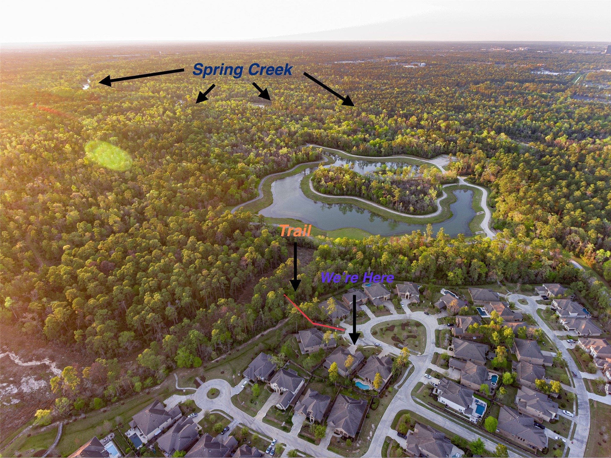 2607 Tree Swallow Bluff Path Spring, TX 77389 - Photo 44 of 50 a view of a city