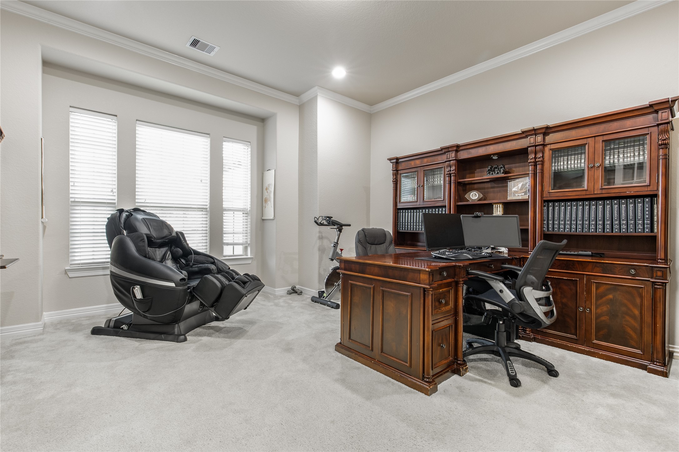 2607 Tree Swallow Bluff Path Spring, TX 77389 - Photo 8 of 50 a view of workspace with windows