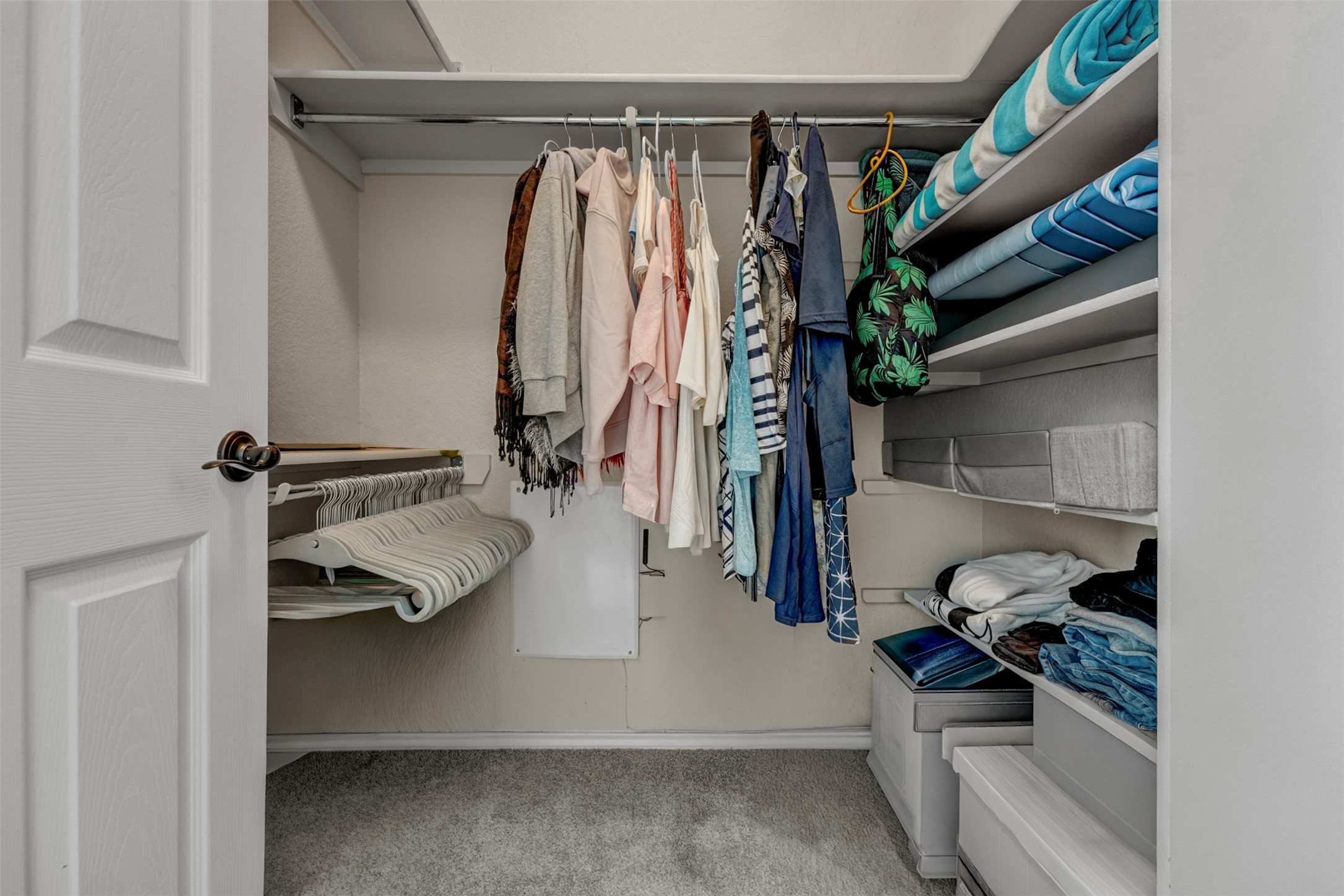 10506 Corvey Lane Helotes, TX 78023 - Photo 15 of 28 Walk in closet with light carpet