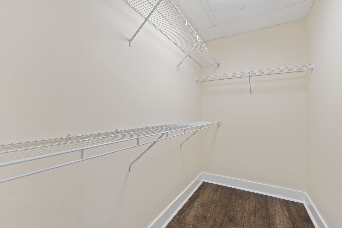 603 Davis Street, Unit 1304 Austin, TX 78701 - Photo 13 of 40 a view of a room with racks on the wall