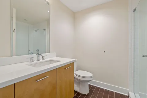 a bathroom with a sink and a toilet