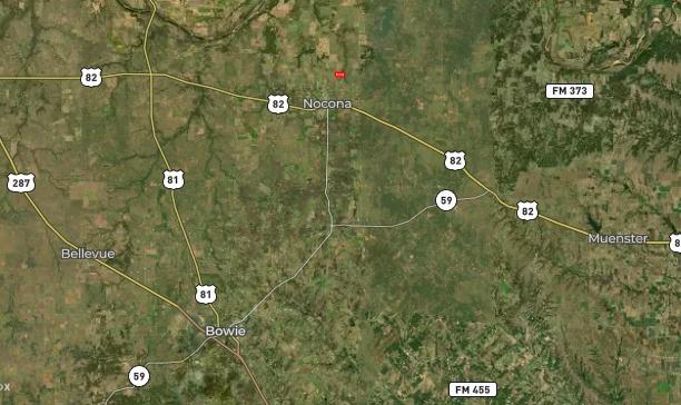 Tbd Hoben Road Nocona, TX 76255 - Photo 30 of 31 Aerial view of property's location