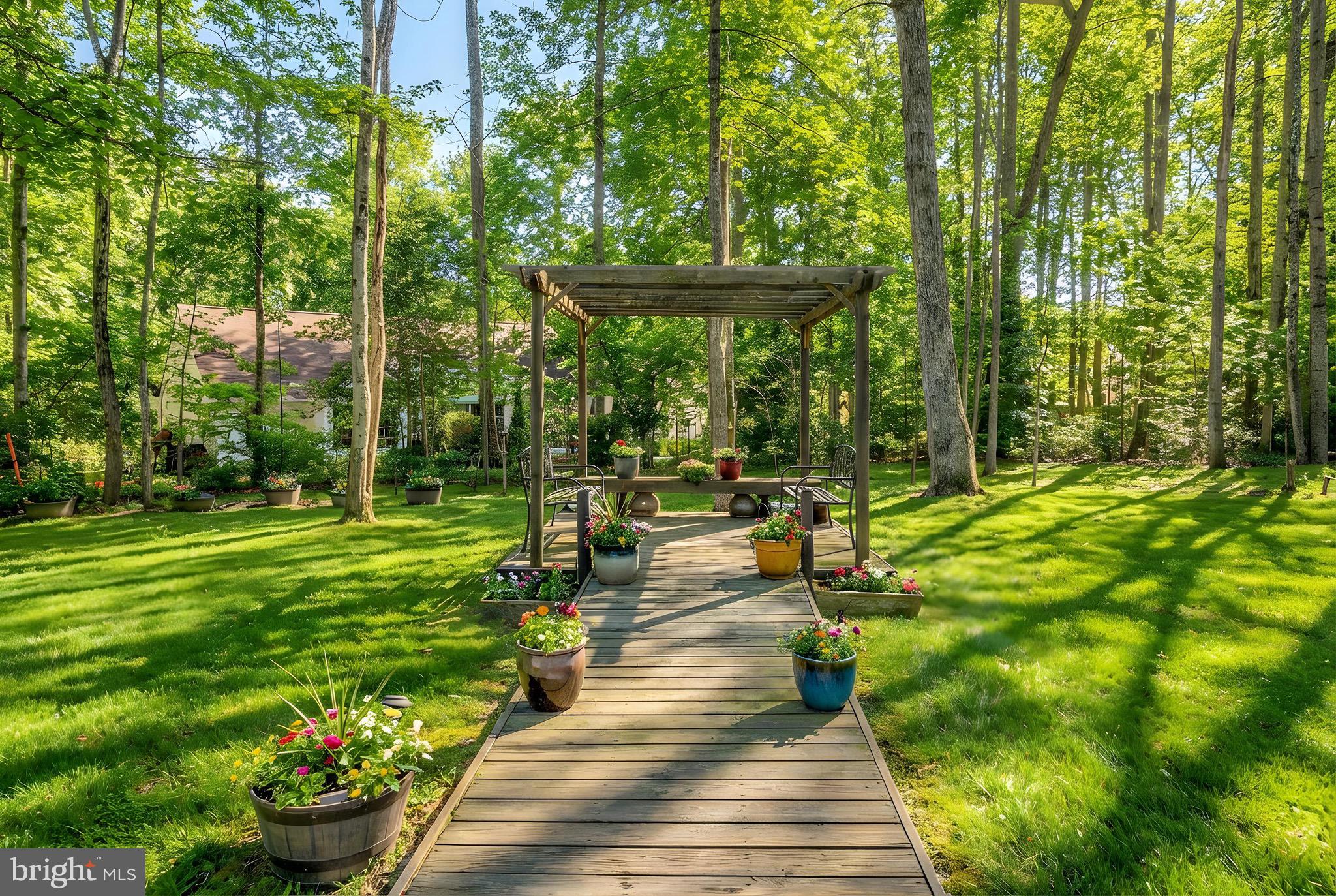 119 Washington Street Locust Grove, VA 22508 - Photo 30 of 45 AI enhanced. Park like setting