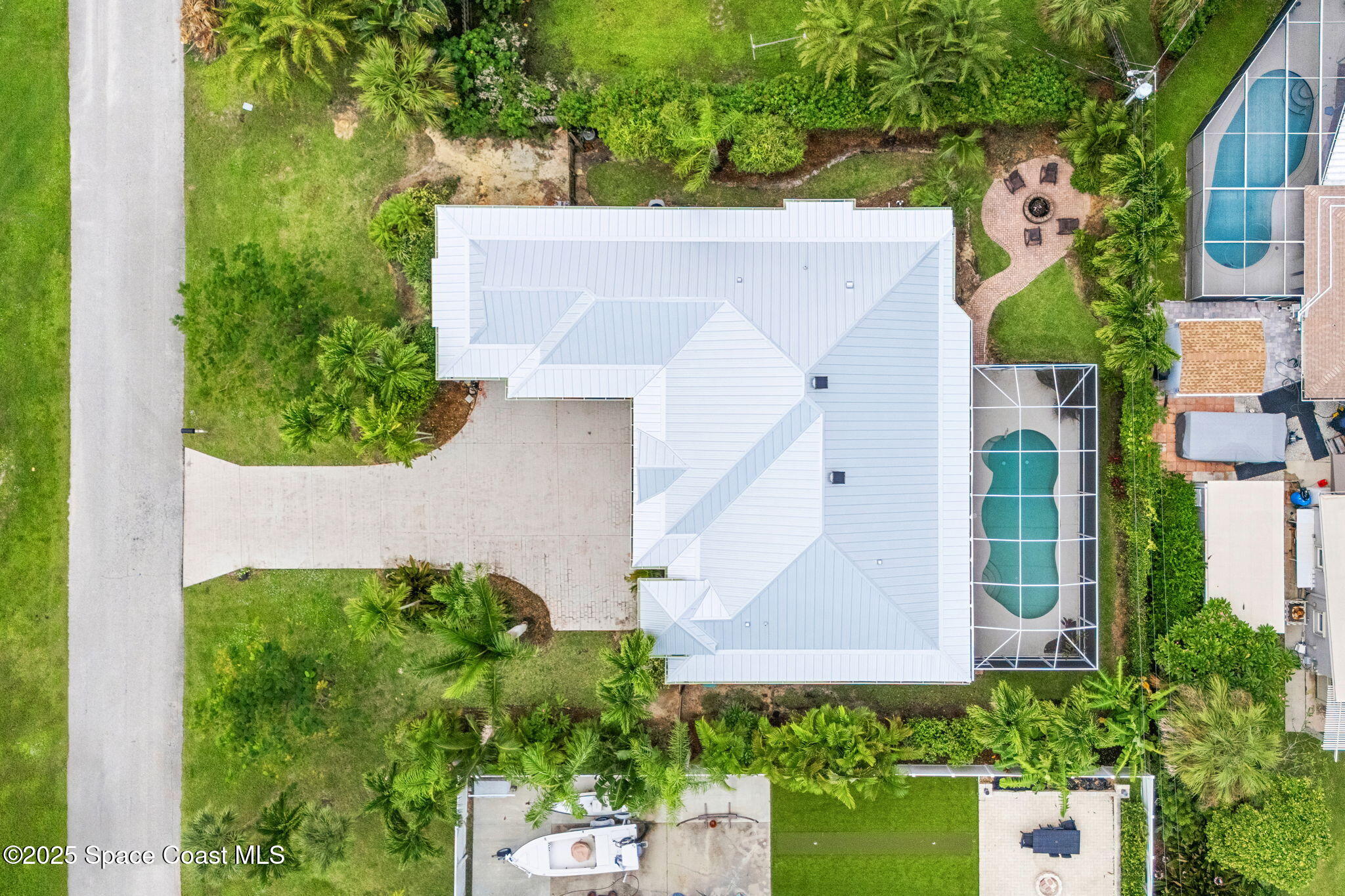 162 Miami Avenue Indialantic, FL 32903 - Photo 40 of 49 an aerial view of a house