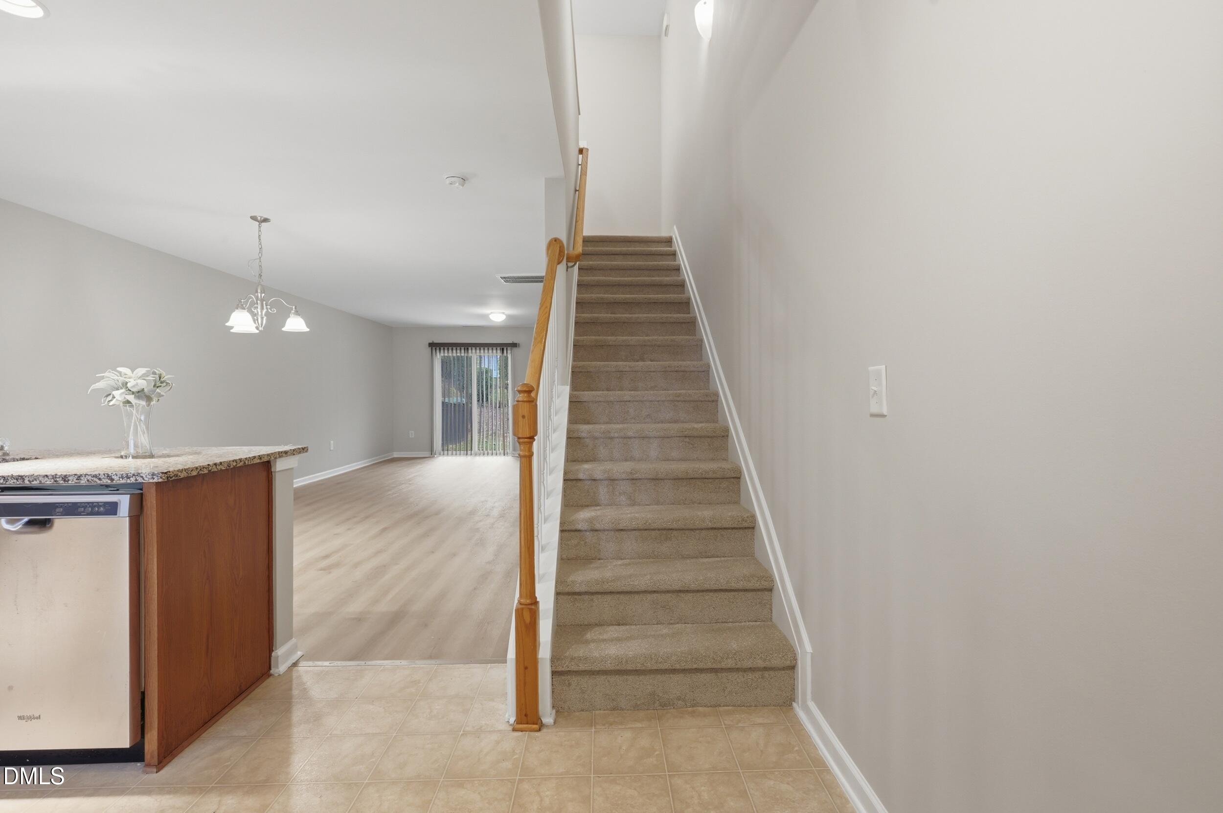 2907 Berkeley Springs Place Raleigh, NC 27616 - Photo 11 of 32 a view of entryway and hall