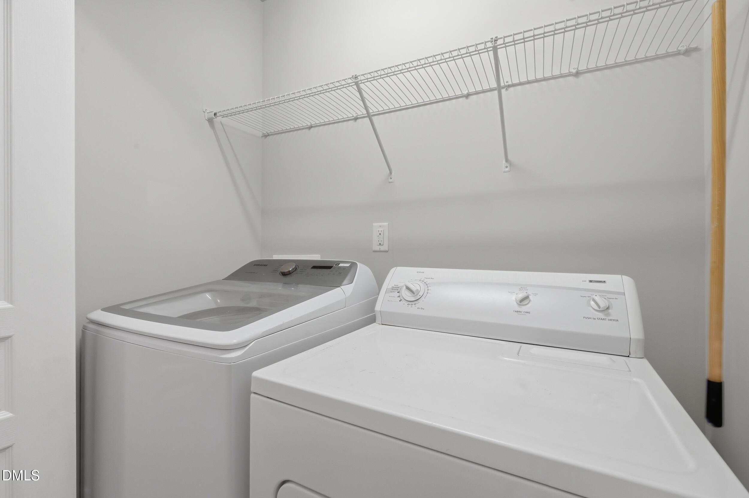 2907 Berkeley Springs Place Raleigh, NC 27616 - Photo 23 of 32 a utility room with dryer and washer