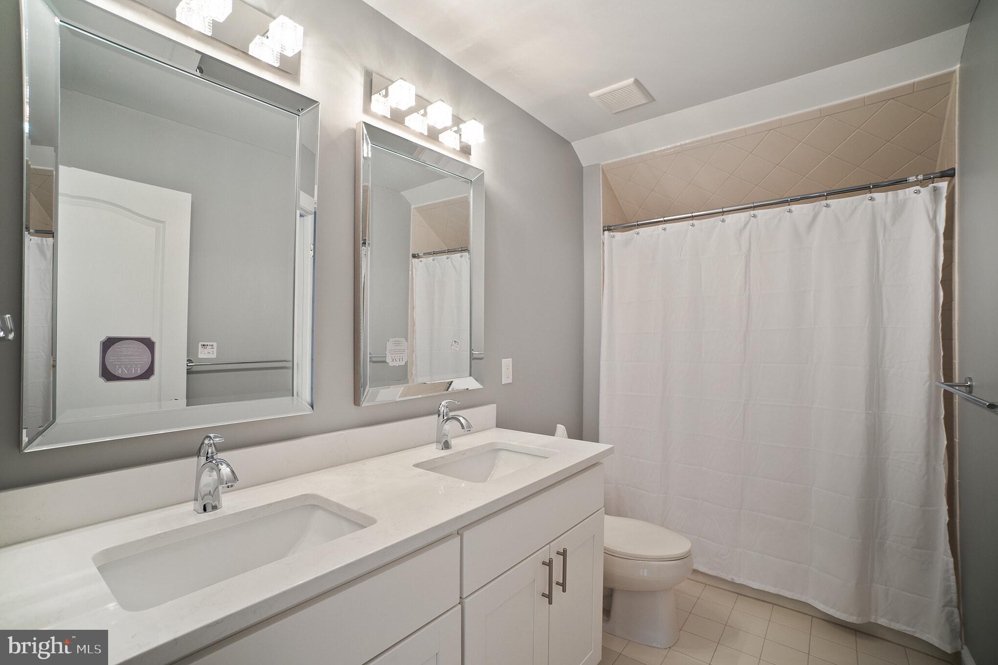 717 Chelsea Road Mullica Hill, NJ 08062 - Photo 22 of 31 Hall Bath Room w/ Double Sink