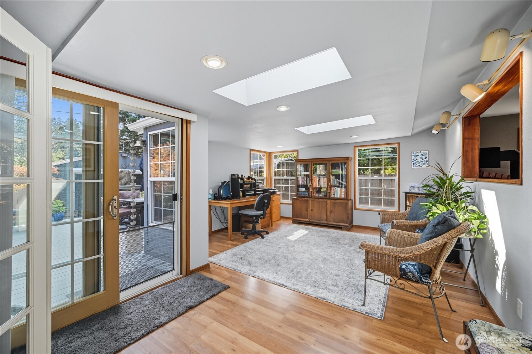 1125 Lattimore Road Ferndale, WA 98248 - Photo 13 of 39 a living room with furniture and a wooden floor