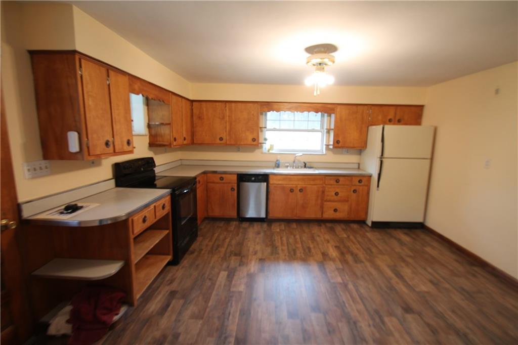 597 Armbrust - Hecla Road Hunker, PA 15639 - Photo 6 of 17 Nice spacious kitchen with wood floors