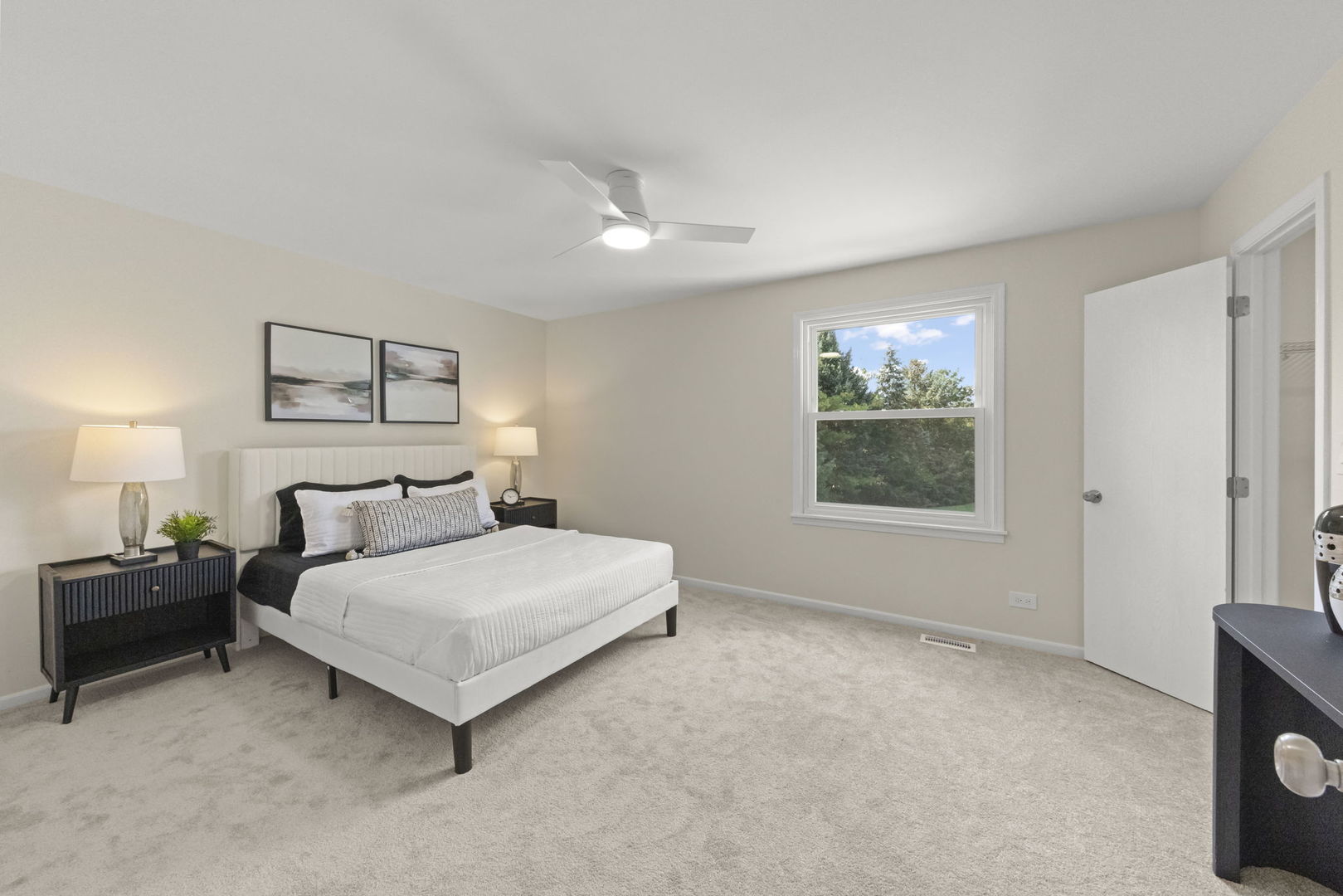 2235 Highfield Court Aurora, IL 60504 - Photo 14 of 31 a bedroom with a bed and a tv