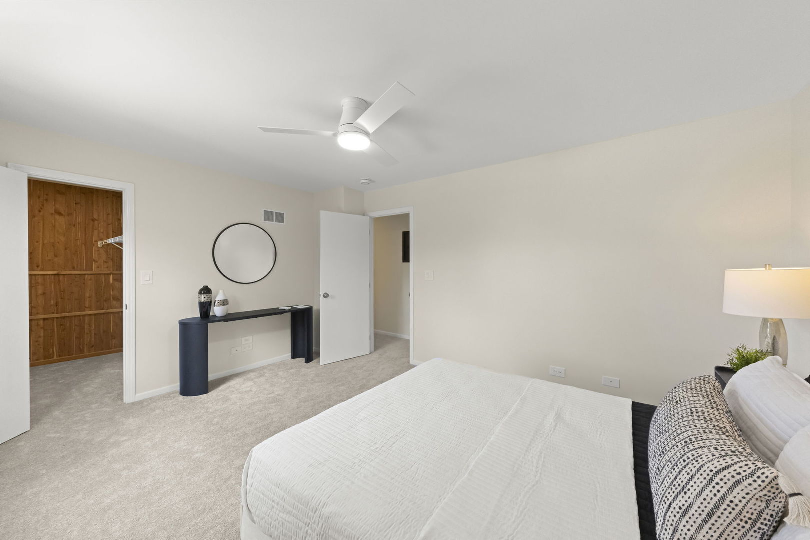 2235 Highfield Court Aurora, IL 60504 - Photo 15 of 31 a bedroom with a bed and wooden floor