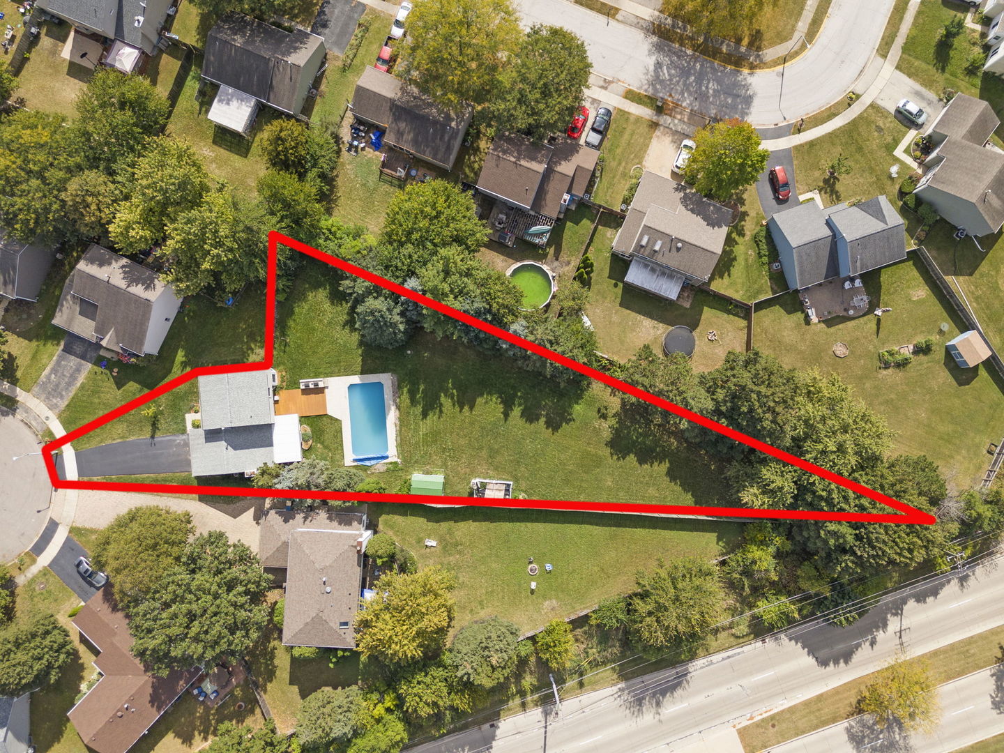 2235 Highfield Court Aurora, IL 60504 - Photo 2 of 31 an aerial view of a house