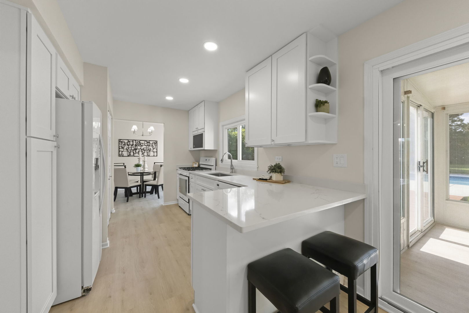 2235 Highfield Court Aurora, IL 60504 - Photo 10 of 31 a kitchen with a sink cabinets and window