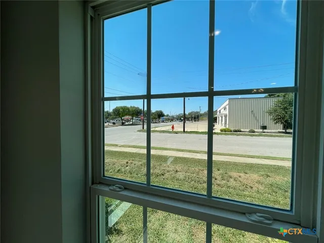 a view of sky from window