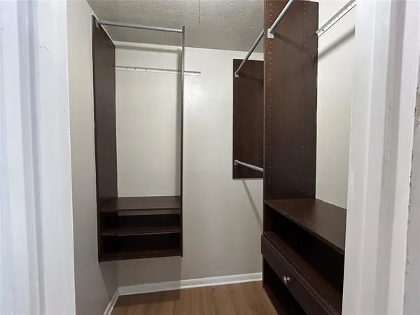 a view of walk in closet