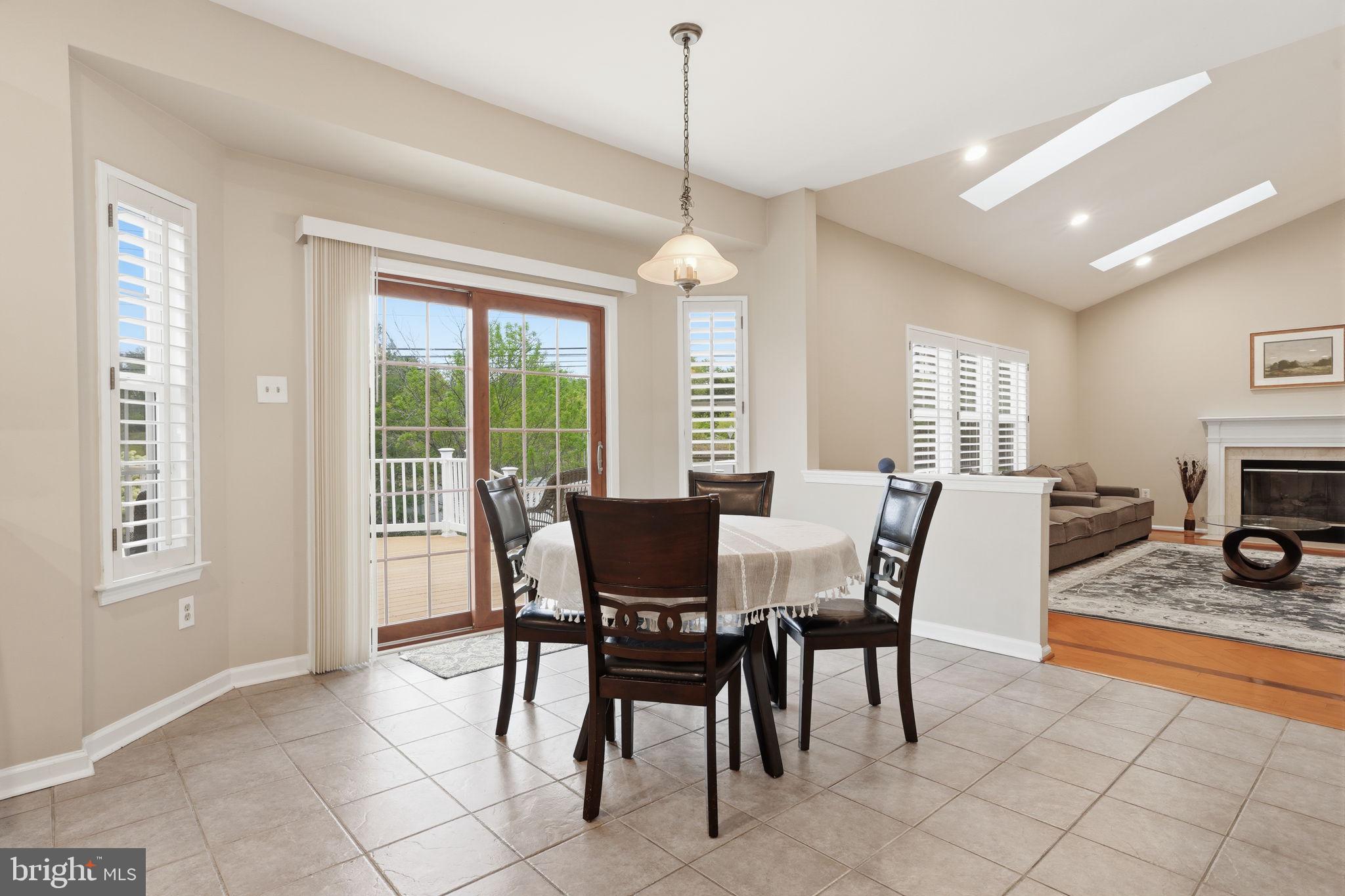 139 Statesman Road Chalfont, PA 18914 - Photo 13 of 64 a view of a dining room with furniture window and outside view
