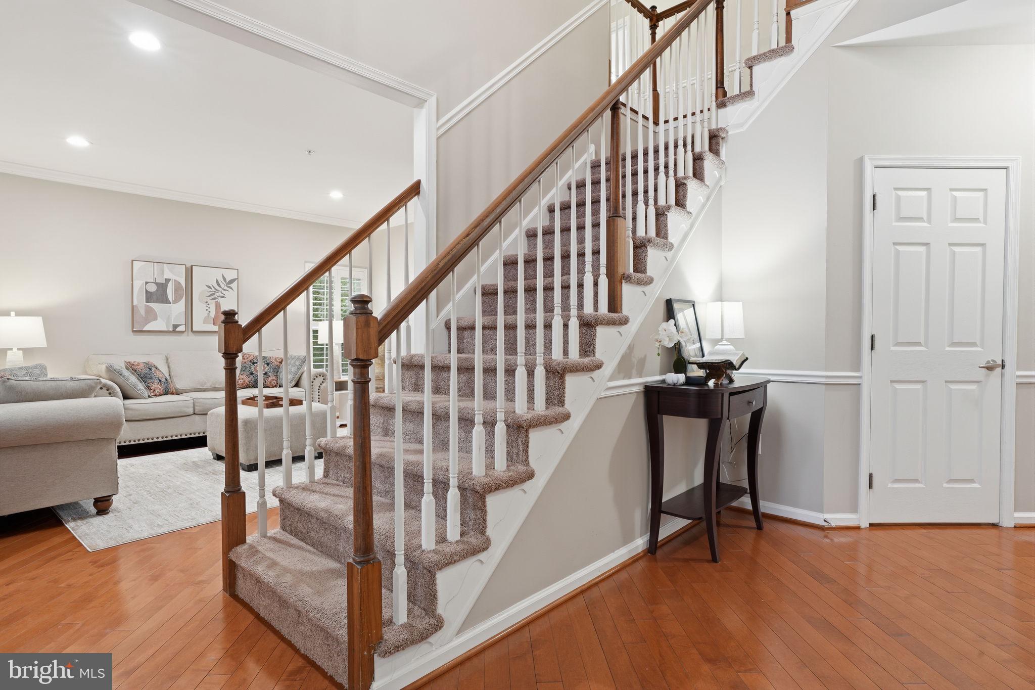 139 Statesman Road Chalfont, PA 18914 - Photo 4 of 64 a view of entryway and hall with wooden floor