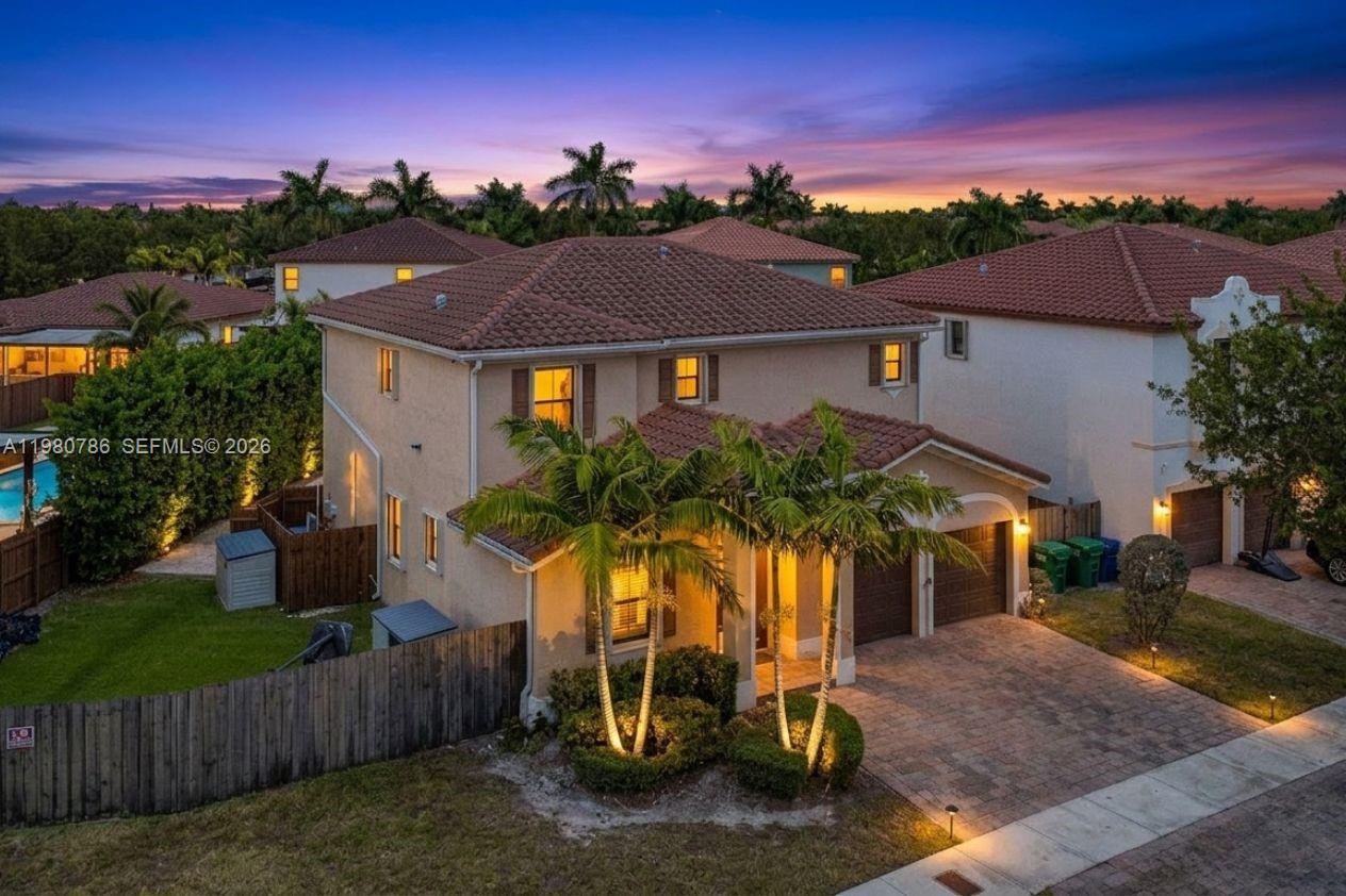 17343 Southwest 155th Court Miami, FL 33187 - Photo 2 of 40 MAGICAL SUNSET OVER YOUR NEW HOME!
