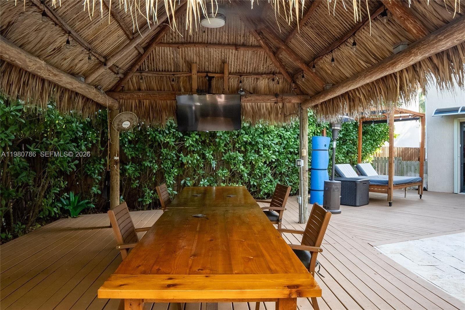 17343 Southwest 155th Court Miami, FL 33187 - Photo 7 of 40 YOUR OWN PRIVATE TIKI BAR WITH A TV!