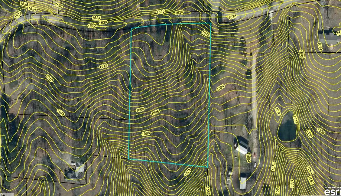 0 Payne Chapel Road Lookout Mountain, GA 30750 - Photo 24 of 24 Countour Map