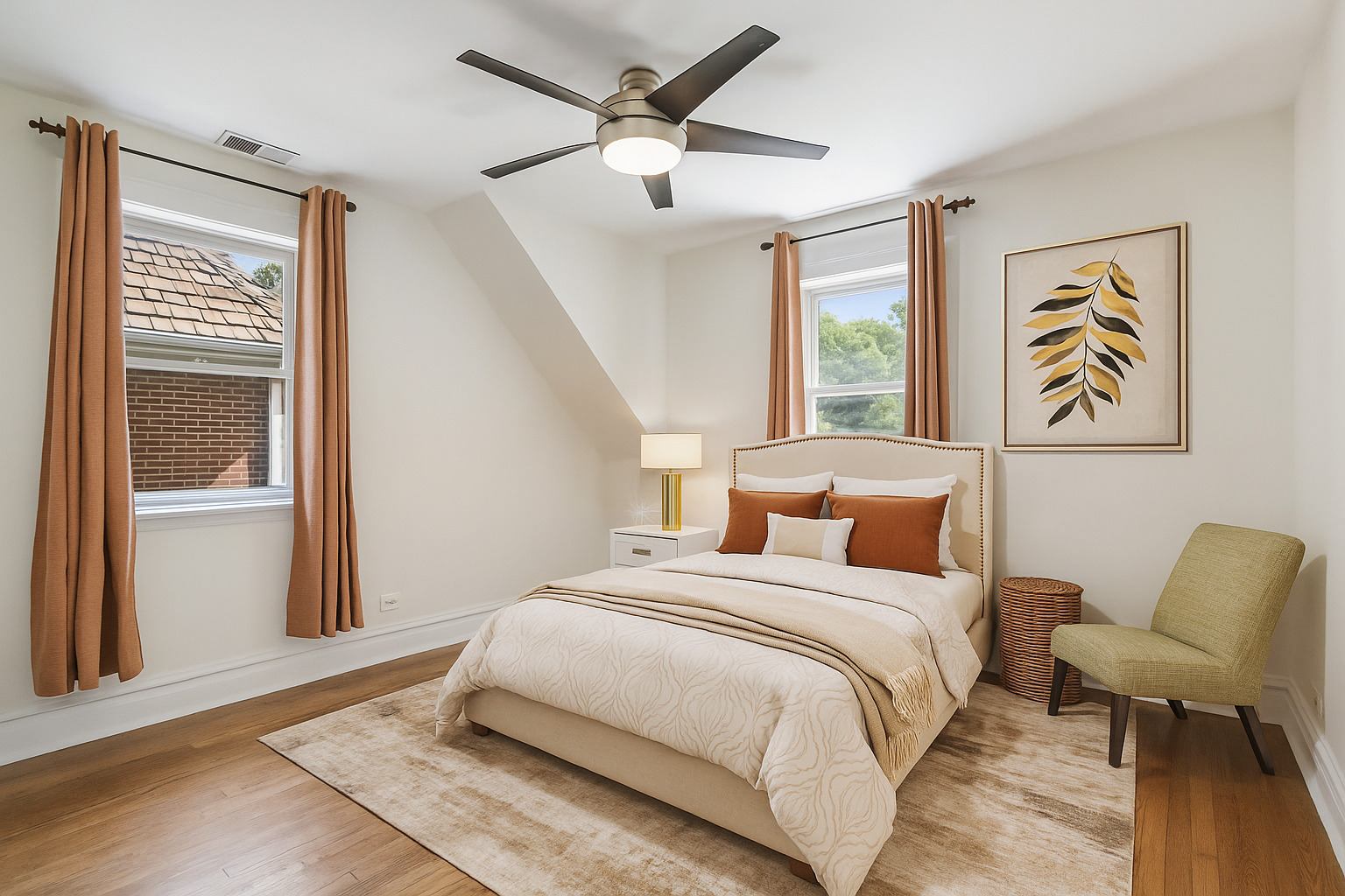 230 Wisner Street Park Ridge, IL 60068 - Photo 24 of 43 a bedroom with a bed and a large window