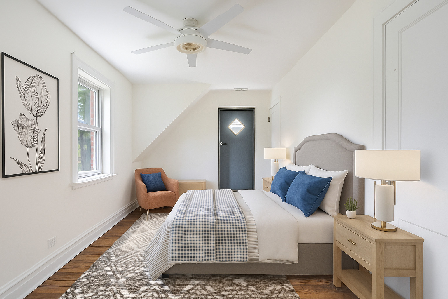 230 Wisner Street Park Ridge, IL 60068 - Photo 27 of 43 a bedroom with bed and window