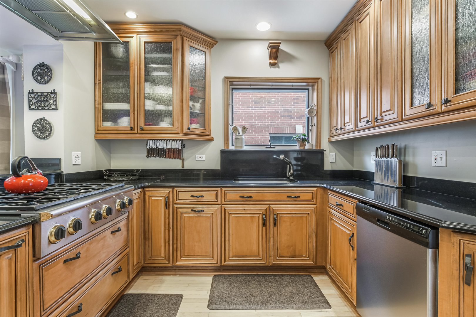 230 Wisner Street Park Ridge, IL 60068 - Photo 8 of 43 a kitchen with stainless steel appliances granite countertop a sink and a stove