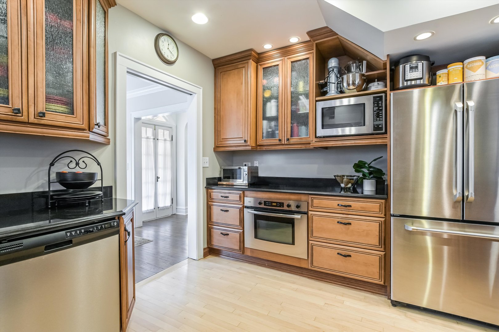 230 Wisner Street Park Ridge, IL 60068 - Photo 9 of 43 a kitchen with stainless steel appliances granite countertop a refrigerator and a stove top oven
