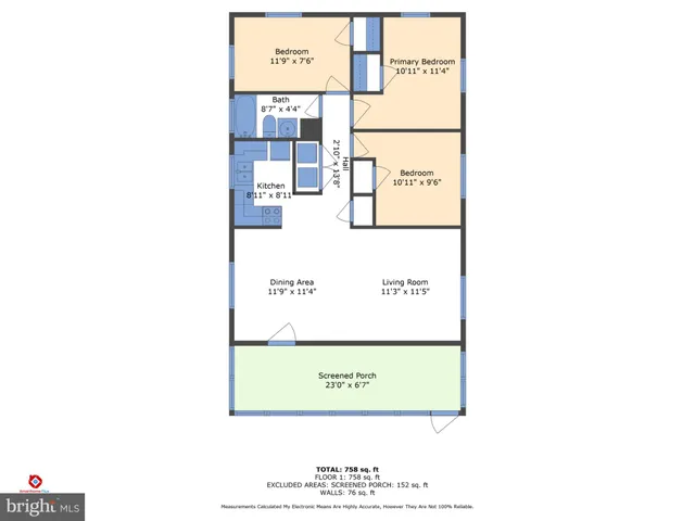 a picture of a bench in front of a door