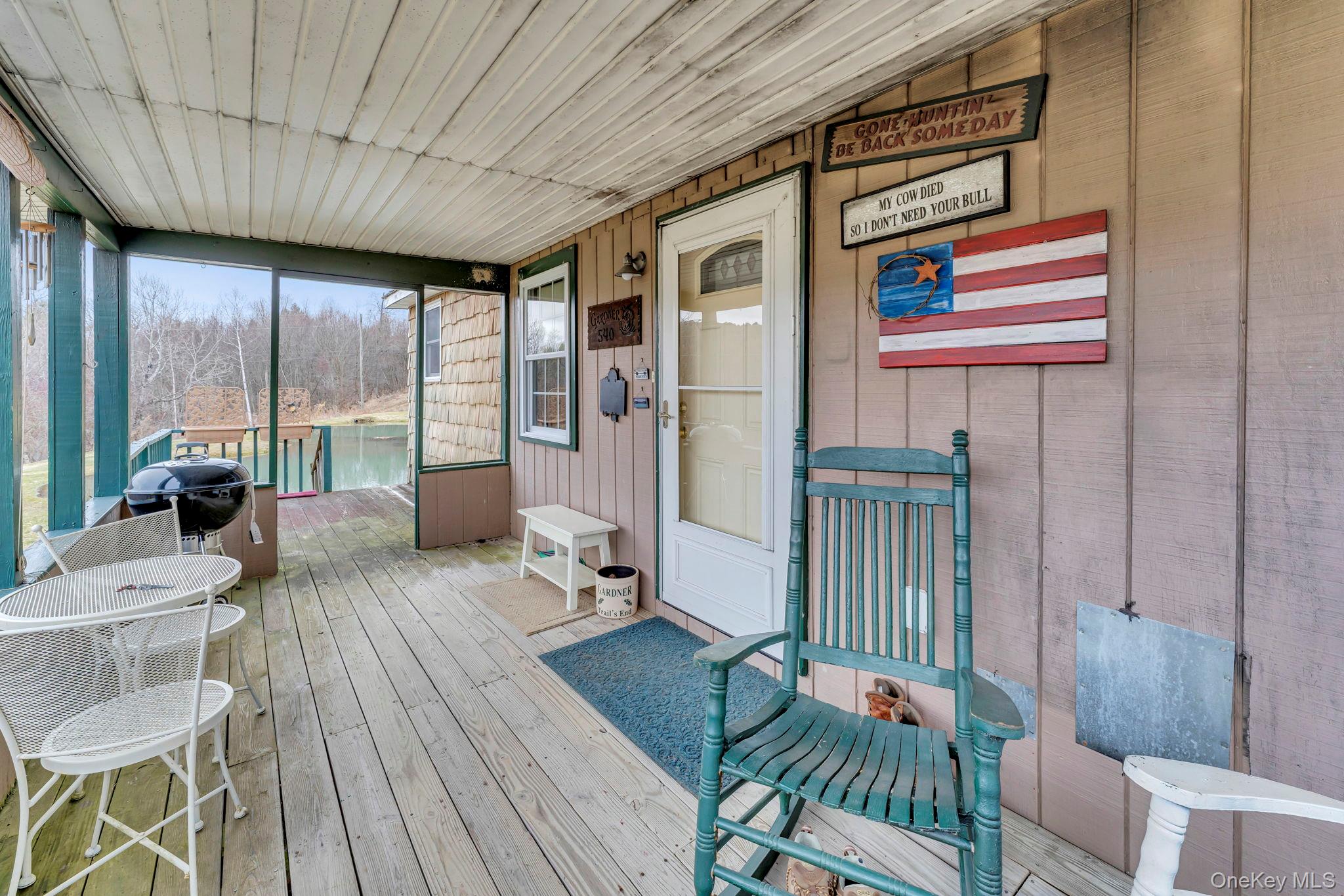 540 Lewis Road Walton, NY 13856 - Photo 14 of 40 Covered front porch