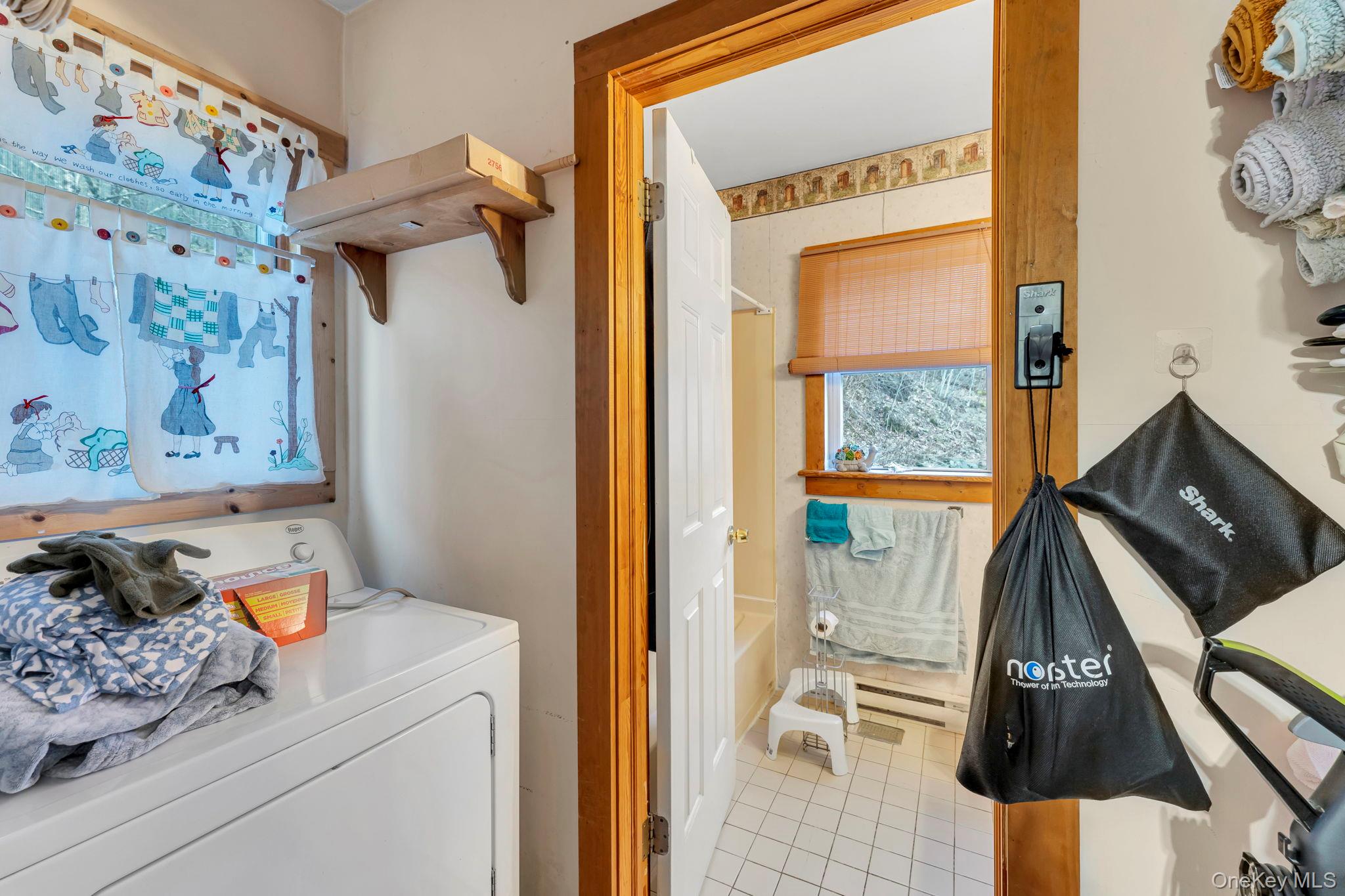 540 Lewis Road Walton, NY 13856 - Photo 27 of 40 Dryer and primary bathroom