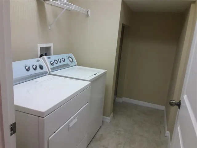 a view of a small space