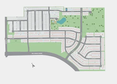 a view of a garden with plants