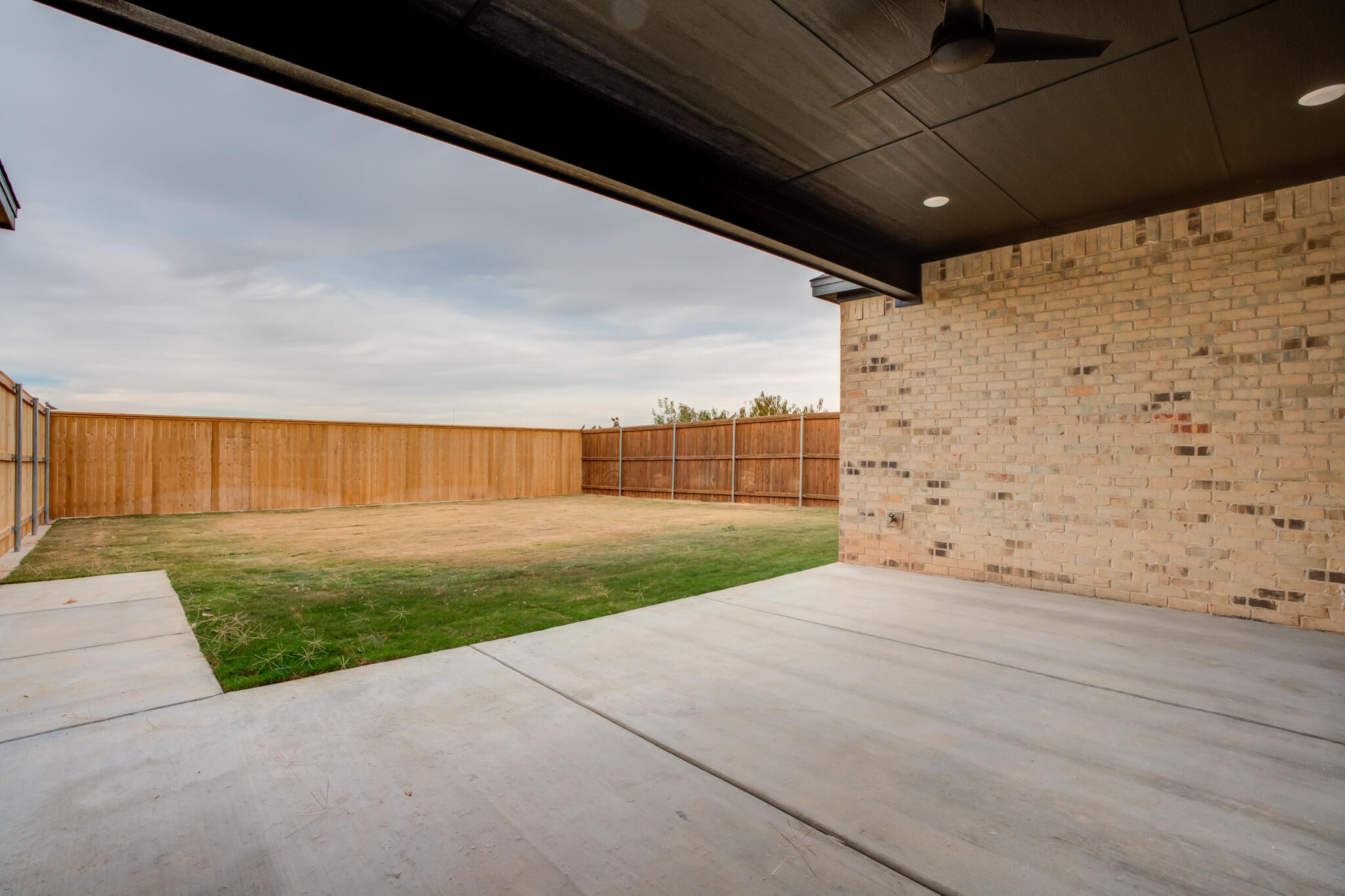 3516 141st Street Lubbock, TX 79423 - Photo 53 of 56 a view of backyard with pathway