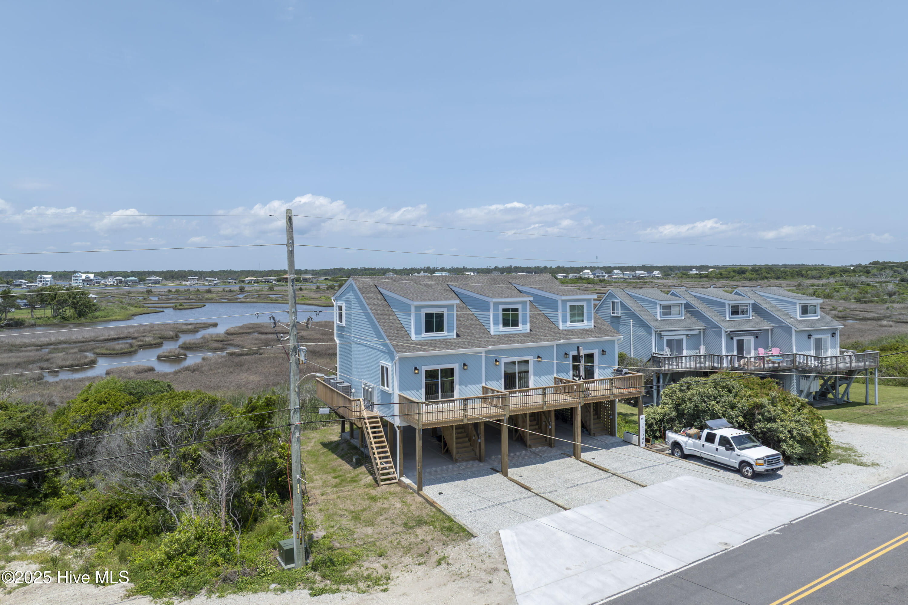 887 New River Inlet Road, Unit 2 North Topsail Beach, NC 28460 - Photo 38 of 38 887 New River Inlet Road - Aerials - Edi