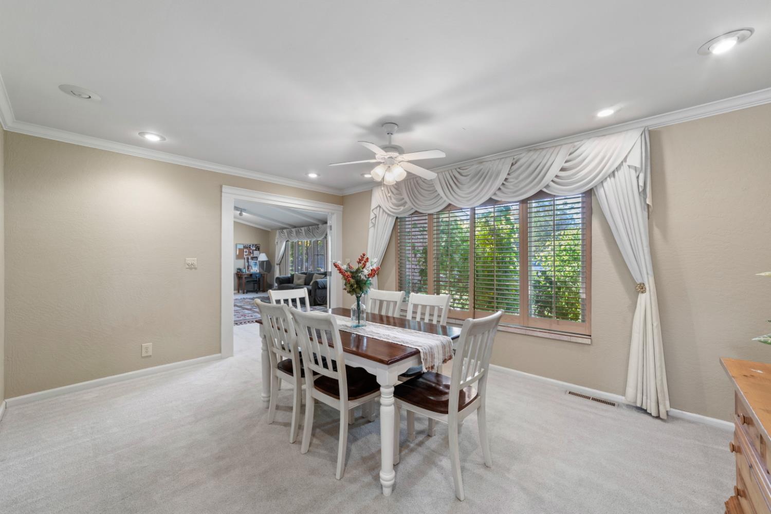 1880 Magnolia Street Gridley, CA 95948 - Photo 25 of 95 a view of a dining room with furniture window and outside view