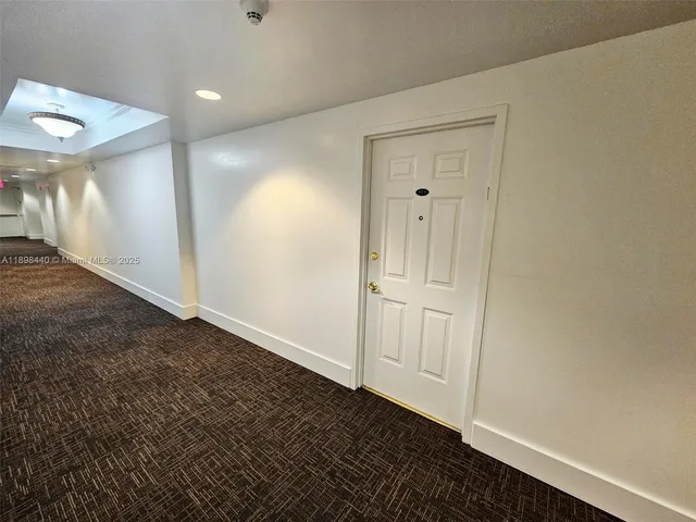 a view of empty room