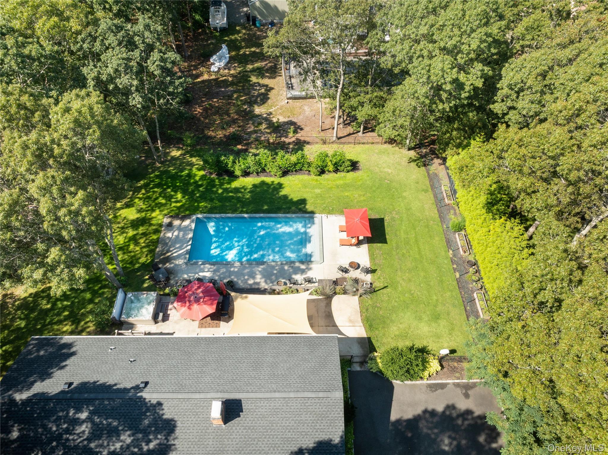 8 Foxboro Road Hampton Bays, NY 11946 - Photo 40 of 50 aerial view of a house
