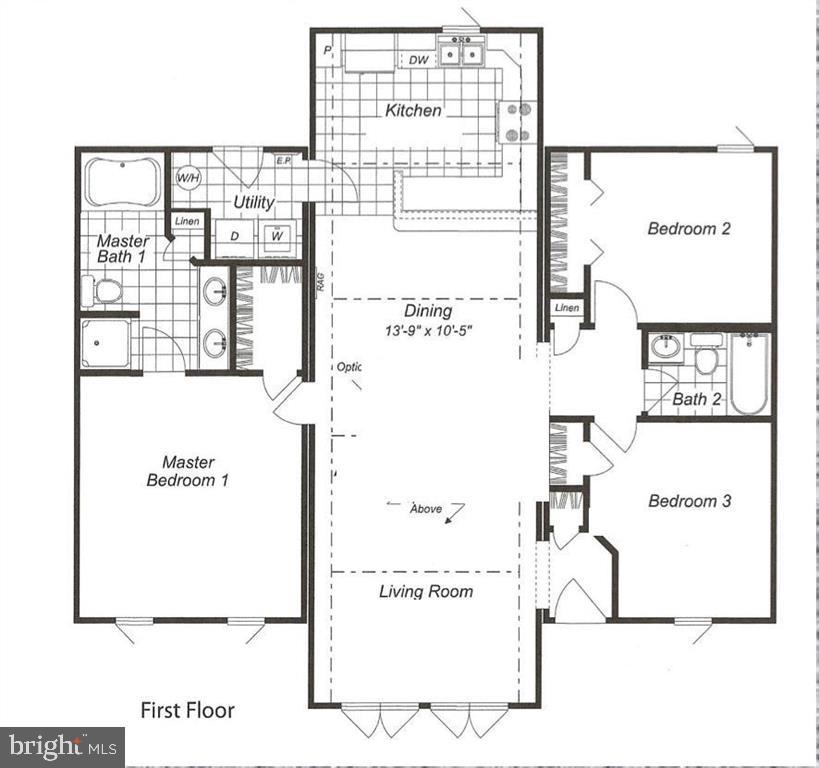 232 Western Front Royal, VA 22630 - Photo 13 of 13 Floor plan